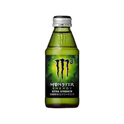 Monster Energy Drink Extra Strength Glass Bottle Japan 150ml (24un/case)