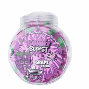 Gummy Burst Grape 10g (50 unités/caisse)
