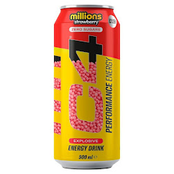 C4 Energy & Strawberry Millions 500ml (12can/case)