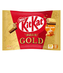 Kit Kat Gold Caramel 116g (10 unités/sachet)