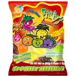 Dindon Ju-C Jelly Fruits Hot & Spicy 360g (30un/box)