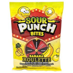 Sour Punch Banana Roulette 142g (12un/box)