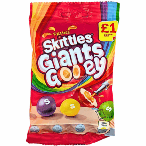 Skittles Giant Gooey 109g (14 sachets/boîte)