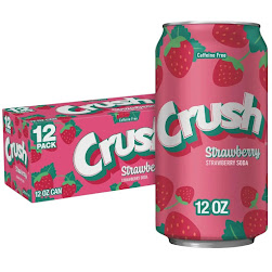 Crush Fraise 355ml (12 canettes/caisse)