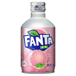 Fanta White Peach Japan 300ml (24bot/case)