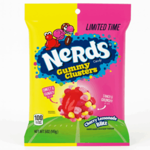 Nerds LE Cherry Lemonade Gummy Clusters 141 G (12un/box)