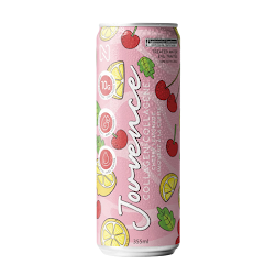 Jouvence Collagène Drink Limonade à la cerise 355ml (12 canettes/caisse)