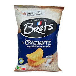 Bret's Chips Craquante au Sel de Guérande 125g (10sac/box)
