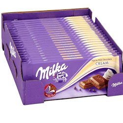Milka Lait des Alpes 100g (24 unités/boîte)