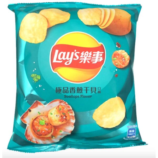 Lay's Coquilles Saint-Jacques 85 g (12 sachets/carton)