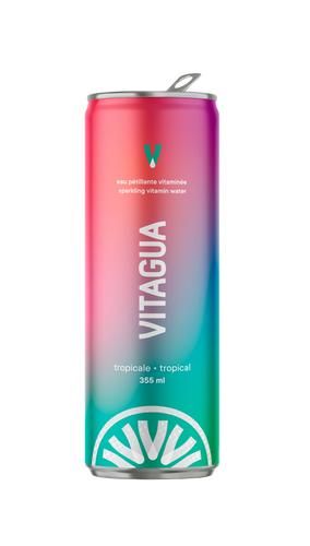 Vitagua Tropical 355 ml (24 canettes/caisse)