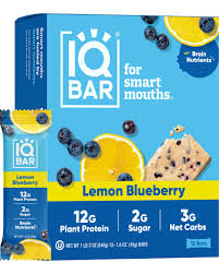 ProTein IQ Bar Lemon Blueberry 12 (6 box/12)