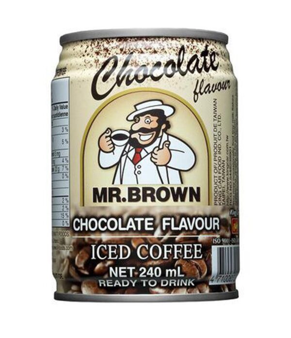 Mr Brown Chocolate Flavour Coffee 240ml (24cans/case)