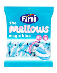 Fini The Mellows Magic Blue Marshmallows 80g (12un/box)