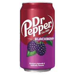 Dr Pepper Mûre 355 ml (24 canettes/caisse)
