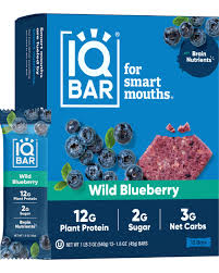 ProTein IQ Bar Wild Blueberry 12 (6 box/12)