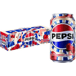 Pepsi Cerise Sauvage et Crème 330 ml (12 canettes/carton)