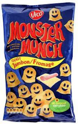 Vico Monster Munch Jambon Fromage 85g (18 sachets/caisse)