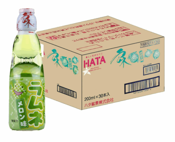 Hata Ramune Melon 200 ml (30 bouteilles/carton)