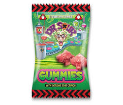 Dr. Sour Gummies Strawberry 200g (12un/box)
