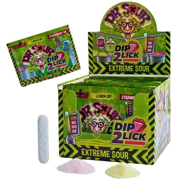 Dr. Sour Dip 2 Lick 18g (24un/box)