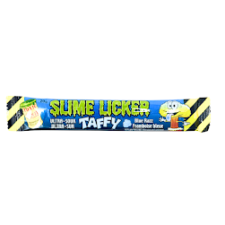Toxic Waste Slime Licker Taffy Framboise Bleue 20 g (48 unités/boîte)