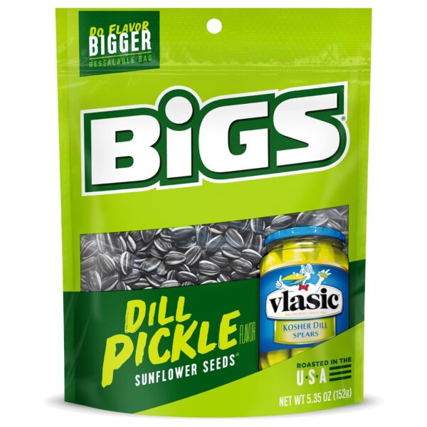 BIGS Sunflower Seeds Dill Pickle 152g (12bag/case)