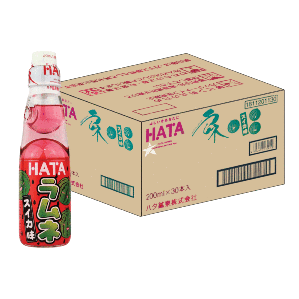 Hata Ramune Pastèque 200 ml (30 bouteilles/carton)