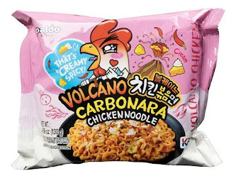 Paldo Volcano Carbonara 140g (8 grands sachets/caisse)
