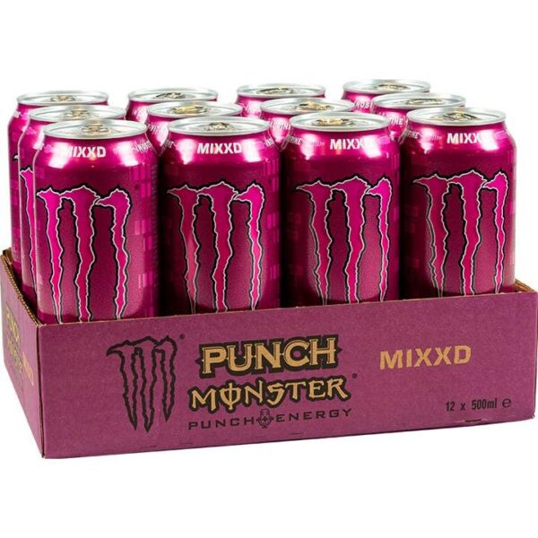 Monster MIXXD Punch 500ml (12cans/case)