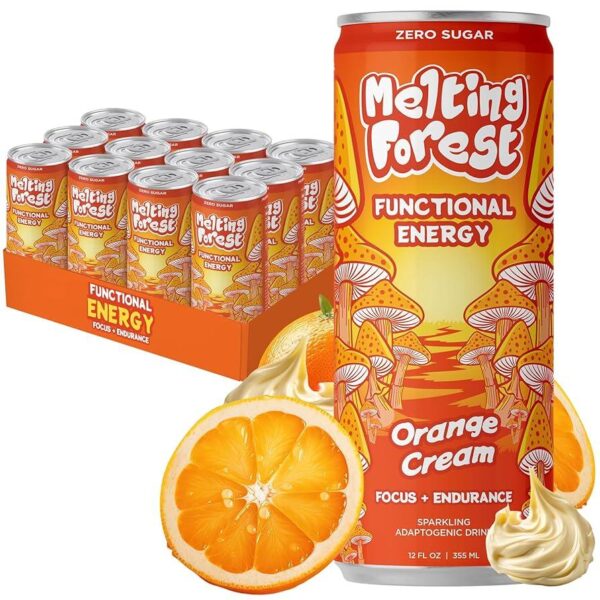 Melting Forest Mushroom D-Stress Orange Crême 355ml (12 canettes/carton)