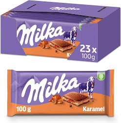 Milka Caramel 100g (23 unités/boîte)
