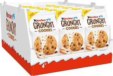 Kinder Crunchy Cookies 136g (15un/case)