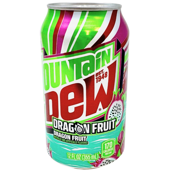 Mountain Dew Dragon Fruit 355 ML (12can/case)