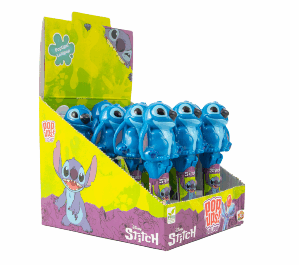 Stitch Sucette à la guimauve 30 g (18 unités/boîte)