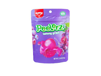Amos Peelerz Gummy Grape 65g (24bag/case)
