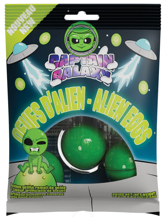Oeuf d'Alien 4ball18g/bag (8bag72g/case)