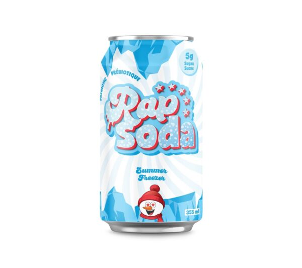 Rap Soda Summer Freezer 355 ml (24 canettes/carton)