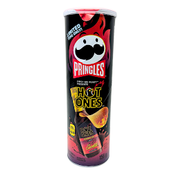 Pringles Hot One's Barbacoa 156 g (14 unités/boîte)
