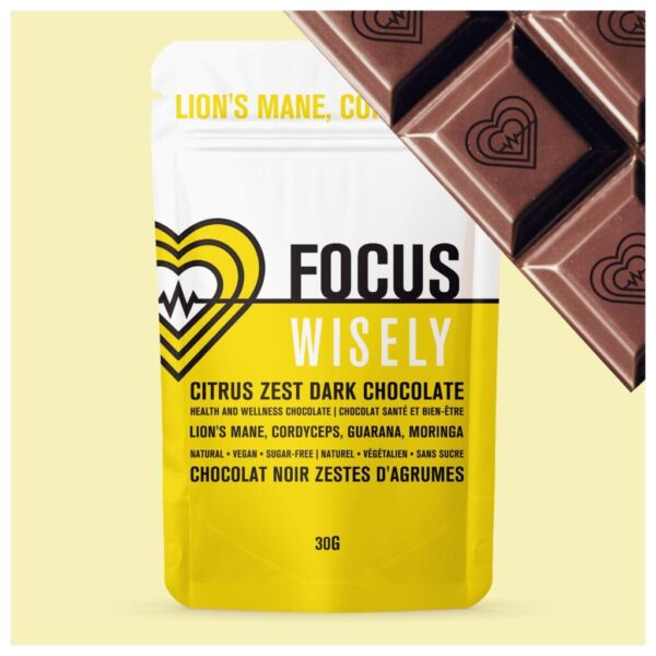 Fonctionnal Chocolat Wisely - Focus 30g (10bag/box)
