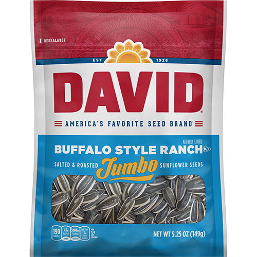 David Jumbo Buffalo Style Ranch 149 g (12 sachets/boîte)