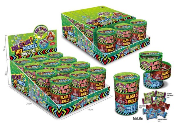Dr. Sour Triple Mixx 21g (12un/box)