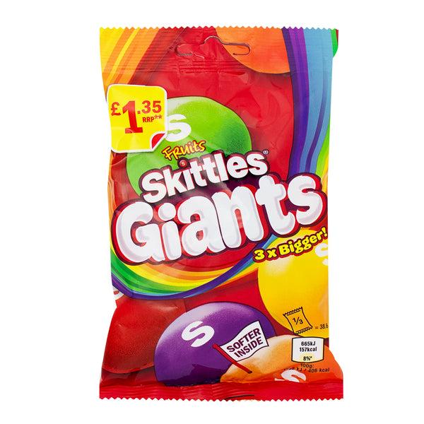 Skittles Fruit Giant UK 116g (14un/box)