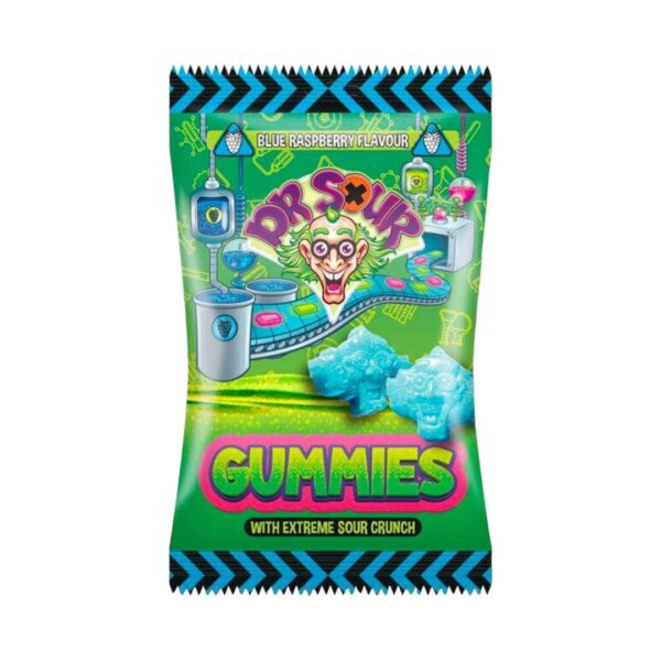 Dr. Sour Gummies Blue Raspberry 200g (12un/box)