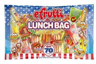 eFrutti Lunch Bag Mega Mix 578g (70un/bag 6bag/box)