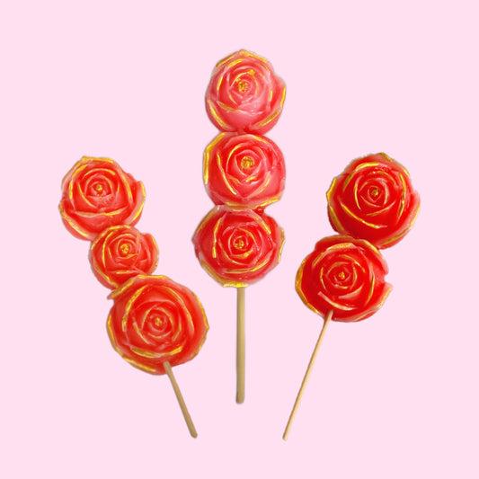 Crystal's Rose Pops (6un/Box)