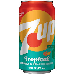 7UP Tropical 355ml (12can/case)