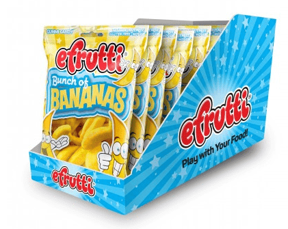 eFrutti Bunch of Bananas 100g (12bag/box)