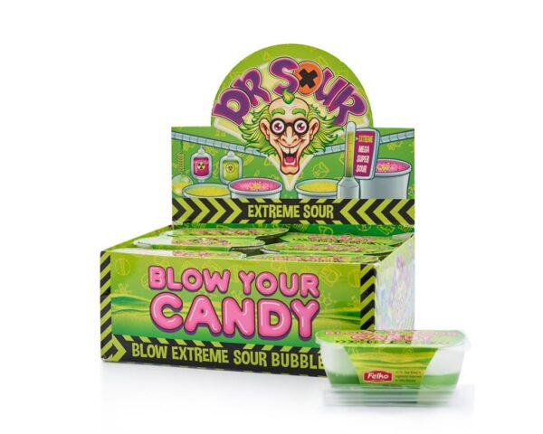 Dr. Sour Blow Your Candy 40g (12un/box)