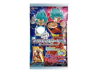 Coris Chewing-gum Dragon Ball Feuille Métallique 3 g (15 sacs/boîte)